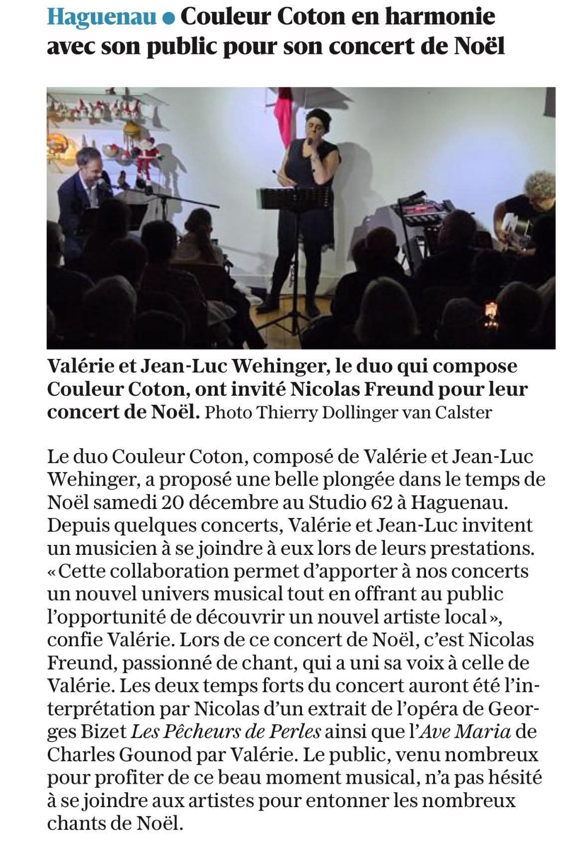 concert de noel 2025